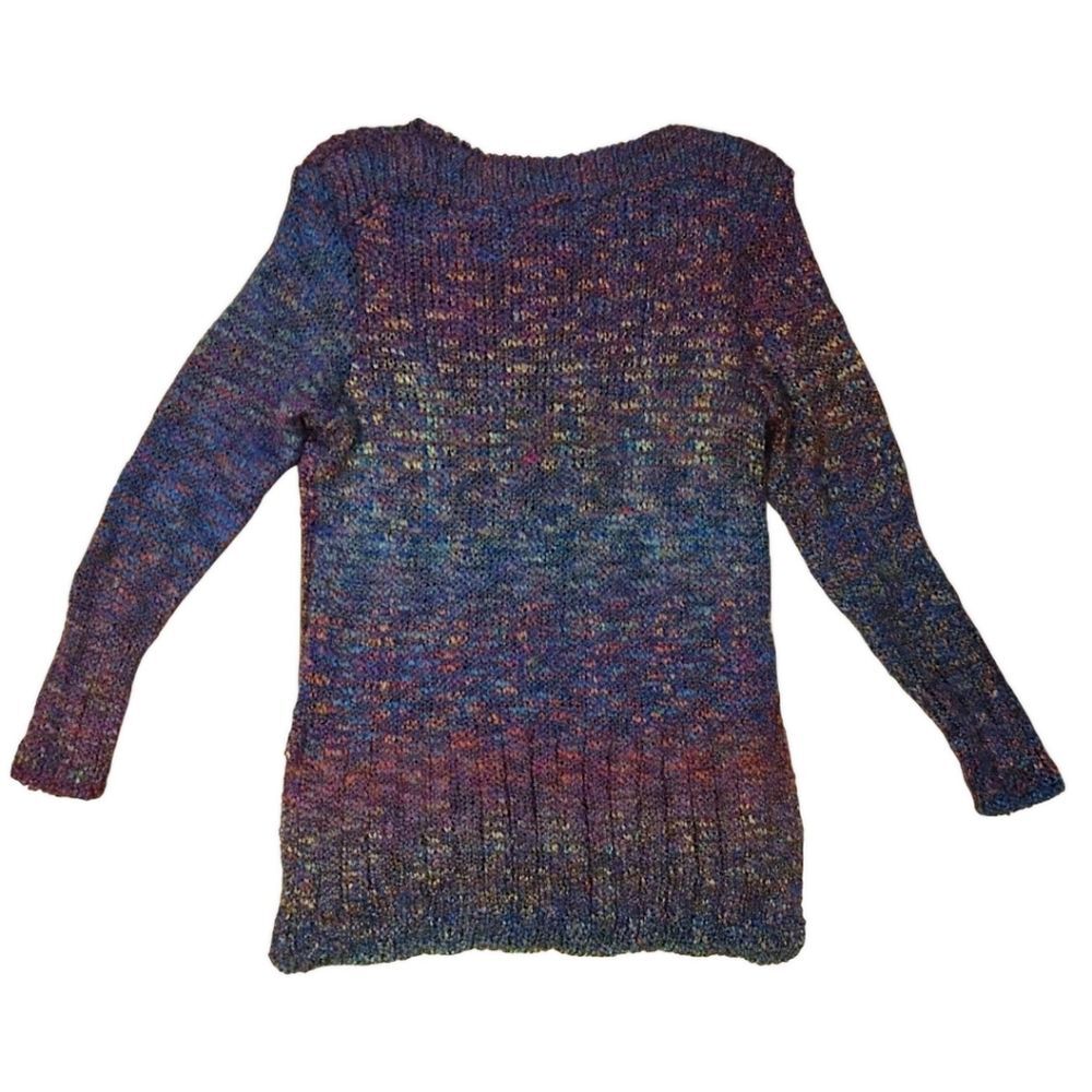Parkhurst Multicolored Acrylic / Polyester Blend Knit Sweater, Size Small, NWT - Picture 2 of 5